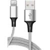 NONE Cavo di sincronizzazione dati USB lungo 1M 1.5M 2M 3M 25cm per Apple iPhone 13 12 11 Pro XR XS MAX 5 5S 6 7 8 Plus iPad Mini Air 2