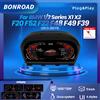BONROAD LCD Cluster di strumenti digitali CarPlay Android Auto per BMW Serie 1/2 F20 F21 F52 F22 X1 F48 F49 X2 F39 Pannello cruscotto