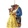Enesco Disney Traditions Bella e la Bestia, Resina, Multicolore, 8x8x10 cm