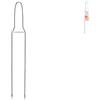 Habi 4152 Spillone per Panettone, Acciaio, Grigio
