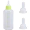 Fukaisu Kit L'Allattamento con Biberon per Gattini, Professionale Biberon Allattamento Gattini con Tettarella e Spazzola la Pulizia per Gatti Cuccioli Conigli e Piccoli Animali