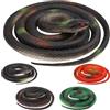 DOITEM 5 Pezzi Serpenti di Gomma 120cm Serpente Finto 75cm Serpenti di Plastica Serpenti Realistici Multicolore Serpente Finto per Giardino Oggetti di Scena per Tenere Lontani gli Uccelli, Scherzi
