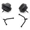 Hippotech Tappo del serbatoio del carburante e tappo del serbatoio dell'olio adatti per motoseghe Husqvarna 61 66 266 268 272
