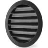 calimaero® WSGB Griglia Aerazione Tonda 150 mm Griglia Ventilazione con Zanzariera Fusione di Alluminio Griglia di Ventilazione per Case Mobili, Casette da giardino, Stabile ai raggi UV, Antiruggine
