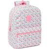 safta MOOS FLORES - Zaino per laptop da 15,6, ideale per diverse età, comodo e versatile, qualità e resistenza, 32 x 14 x 43 cm, colore: Multicolore, multicolore, Estándar, Casual