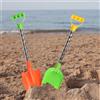 2x palette da spiaggia per scavare sabbia e neve per bambini, giocattoli da
