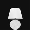 Ceramiche di Caltagirone Sofia Lume a Palla Pigna in Ceramica di Caltagirone — White Line - 15 cm / White Line