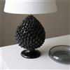 Ceramiche di Caltagirone Sofia Lume Pigna in Ceramica di Caltagirone — Black Line - 65 cm / Black Line