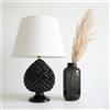 Ceramiche di Caltagirone Sofia Lume Pigna in Ceramica di Caltagirone — Black Line - 57 cm / Black Line