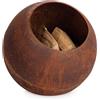 Bizzotto Braciere efesto tondo, Ø50x45h cm, ruggine