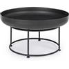 Bizzotto Braciere efesto, Ø80x44h cm, nero