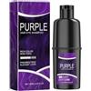 Jimklpy Shampoo Colorante Viola, Bellissime Sfumature, Protezione Duratura Del Colore, Rivitalizza E Rianima I Capelli, Facile Da Risciacquare, Per Tonalità Viola Vivaci E Alla Moda