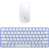 Apple Magic Mouse + Magic Keyboard Blu con batteria integrata (Ricondizionato) - Italiano - Eccellente