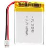 Uxney Batteria 3.7V 600mAh 503040 agli Ioni di Litio-Polimero con Connettore 2P-PH da 2.0 mm