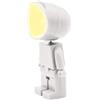 Dudùu Puppy Bob - Lampada LED Tascabile a Forma di Omino, Luce Notturna e da Lettura, Senza Fili, Regalo e Bomboniera, Decorazione Cameretta, Scrivania e Feste a Tema (Bianco)