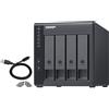 QNAP TR-004 contenitore di unità di archiviazione Box esterno HDD/SSD Nero 2.5/3.5" - TR-004