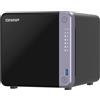 QNAP TS-432X-4G server NAS e di archiviazione Tower Alpine Alpine AL-524 4 GB DDR4 QNAP QTS Nero - TS-432X-4G