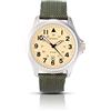 Sekonda Wingman - Orologio da uomo in stile pilota, 43 mm, con datario e cinturino in nylon, resistente all'acqua fino a 50 m