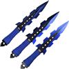 V-STORM SET 3 COLTELLI DA LANCIO BLU-NERI