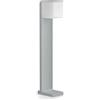 Steinel Lampada da terra verticale GL 80 SC Argento - Luce da giardino a LED, rilevatore di movimento a 160°, collegabile in rete - Gestione via App