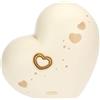 THUN - Vaso a forma di cuore - ceramica - Collezione L'amore Vola - 25.1 x 18.3 x 24.1 cm