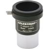 Celestron 93625 1,25'' Universal Fotocamera SLR o DSLR Adattatore a T, Argento/Nero