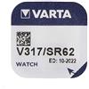 Varta V317 Household Battery Single-use Battery Ossido d'argento (S) 1,55 V - Batterie (Single-use Battery, Ossido d'argento (S), 1,55 V, 8 mAh, argento, 5,8 mm)