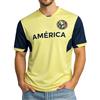 Icon Sports Unisex Club America Polyshirt Maniche Corte Polyshirt, Unisex - Adulto, Polyshirt, CA85PF-XL, Giallo, XL