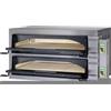 Fimar attrezzature per la ristorazione p FMDW66T Forno elettrico pizza digitale 18kW doppia camera 108x72x14h cm - Trifase