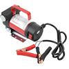 lyrlody Pompa Travaso Gasolio, Pompa Gasolio 12V, 40L / min Carburante Portatile Benzina Liquido, Pompa Elettrica Carburante Pompa di trasferimento Acqua Olio Fluido