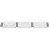 goobay Magsafe 65312 Stazione di ricarica 3 in 1 pieghevole - Caricabatterie da viaggio wireless Apple Watch e iPhone - 15 W Travel Charging Station - Compatibile con iPhone 15 14 13 12/Pro/Pro Max