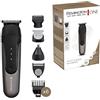 Remington ONE Rasoio Elettrico Multiuso - Tagliacapelli, Regolabarba, Rifinitore corpo/naso e orecchie -incluse 10 testine/pettini, Impermeabile, al litio, multigroomer PG760