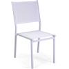 VACCHETTI SEDIA ALICANTE BIANCO SENZA BRACCIOLI
