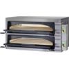 Fimar attrezzature per la ristorazione p FMDW66M Forno elettrico pizza digitale 18kW doppia camera 108x72x14h cm - Monofase