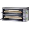 Fimar attrezzature per la ristorazione p FMDW66T Forno elettrico pizza digitale 18kW doppia camera 108x72x14h cm - Trifase