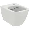 Ideal Standard - i.life S, WC sospeso RimLS+ a profondità ridotta di soli 48 cm e fissaggi completamente nascosti, Bianco
