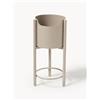 Westwing Collection Fioriera in metallo Taru, alt. 45 cm -