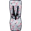 JYOKO KIDS Materassino per passeggino compatibile con Joolz y Baby Jogger City Mini, City mini GT2, City Mini Zip, City Mini Tour Y Joolz. Realizzato al 100% in cotone (Dino Party)