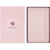 Moleskine Taccuino Precious & Ethical Sakura - Taccuino a Righe con Copertina Rigida Vegana Certificata VEGEA, in Confezione Regalo Riutilizzabile, Formato Large 13 x 21
