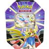 Marca predefinita Pokémon PK10383 - Collezione con Statuina Mega Lucario ex | Tin Pokémon TCG con