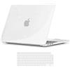 TECOOL Cover compatibile con MacBook Air 15 Pollici M5 M4 M3 M2 2023-2026 A3448 A3241 A3114 A2941, Custodia Rigida Protettiva Sottile in Plastica e Copritastiera UE, Glitter