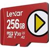 Lexar 256GB Micro SD PLAY UHS-I V30