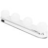 Garosa Luce LED Portatile per Trucco Senza Fili, Lampada Specchio con 4 LED, Illuminazione Uniforme per Tavolo da Trucco e Accessori Bagno, Ricaricabile, Luce Naturale