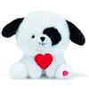 Trudi Peluche cane con cuore rosso
