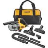 DEWALT DCV501LN-XJ - Aspiratore per solidi classe L XR 18V, Con prolunga per pavimenti e accessori, Include borsa per il trasporto, Senza caricatore/batteria