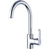 DP Griferia DP Bath - GC-0099 Rubinetto Lavello, Argento