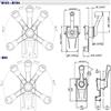 Ultraflex Scatola di comando monoleva B85-B184 Ultraflex Gas e Invertitore B183 Sistemi