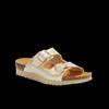 SCHOLL SHOES HARMONY 2 STRAPS SYNLAM W LIGHT GOLD 39
