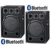 SPECIAL KIT 🇮🇹 COPPIA CASSE AMPLIFICATE ATTIVE BLUETOOTH 1200W CON 2 WOOFER DA 30 CM 12"