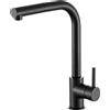 RIVESHOP - miscelatore cucina nero con doccia estraibile - SHOP0000481